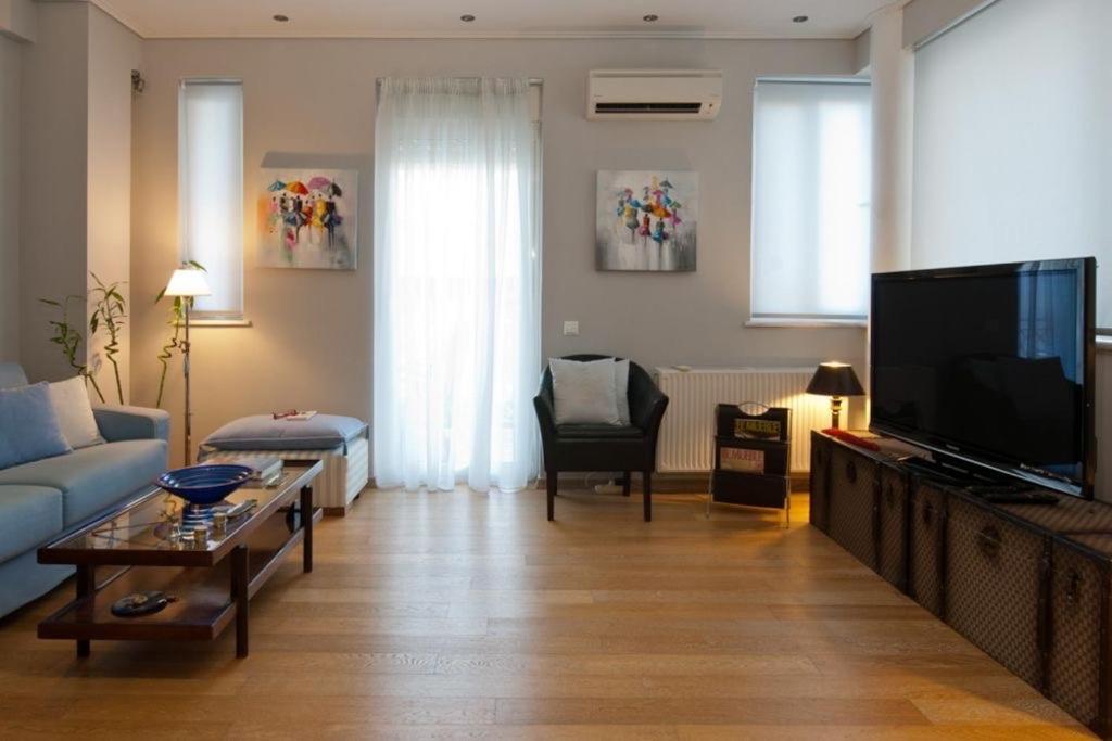Acropolis Luxury Apartment With Balcony Athènes Extérieur photo